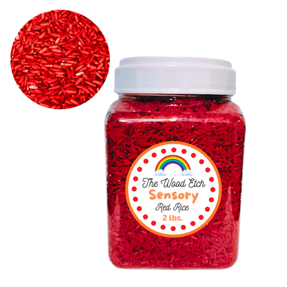 2 LB. Colored Sensory Rice