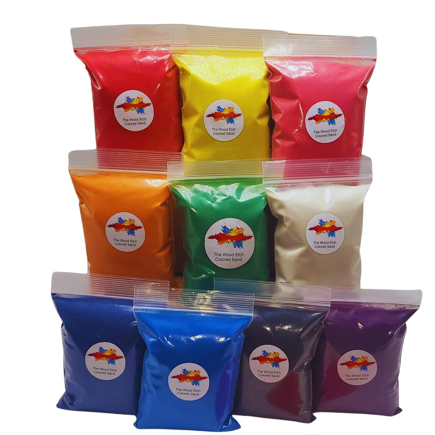 Colored Sand for Crafts, Play Sand, Arts and Crafts, Sand, Bulk Play Sand, Sand Art Kit, Sensory Sand, Sand for Sand Art 7.5lbs