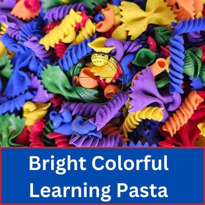 Sensory Learning Colored Pasta