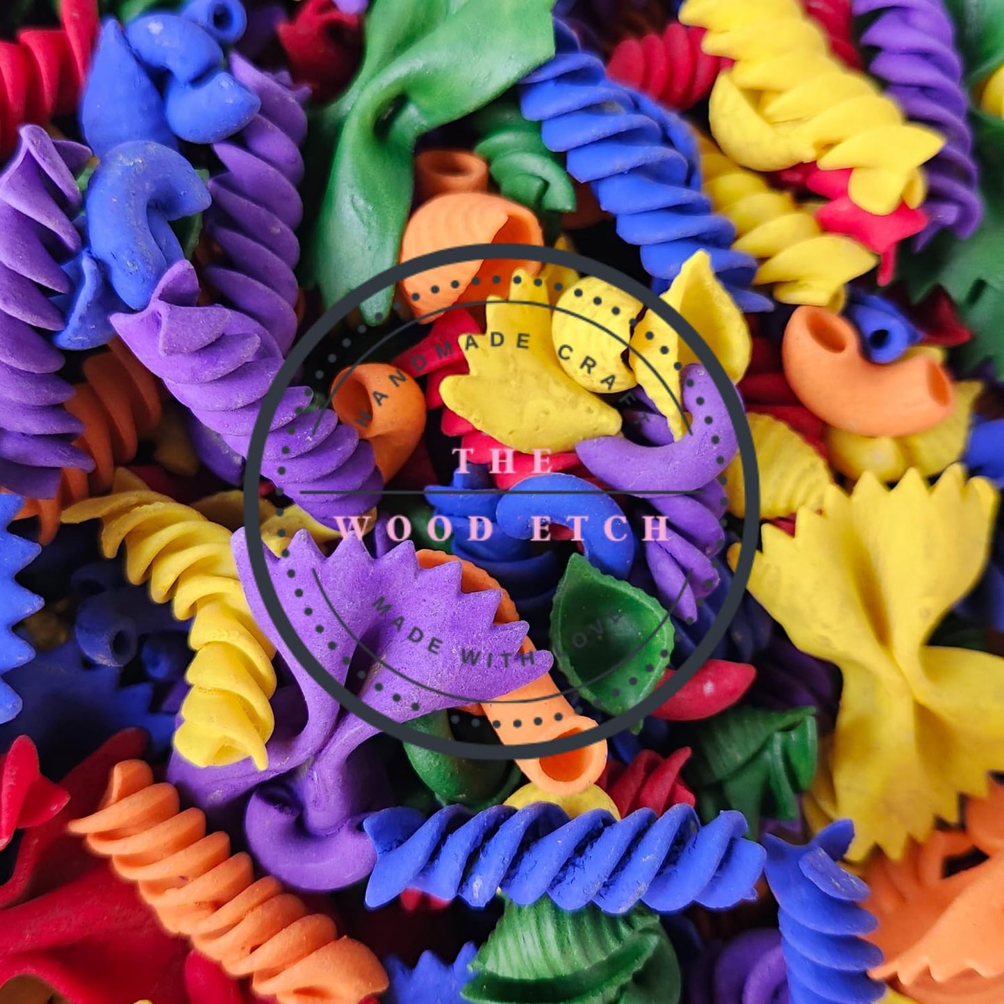 Sensory Learning Colored Pasta