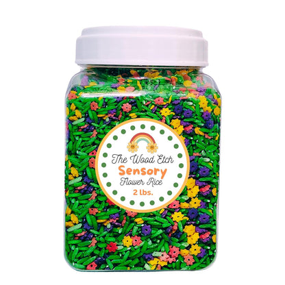 Sensory Bin Filler, Rainbow Rice for Art & Craft