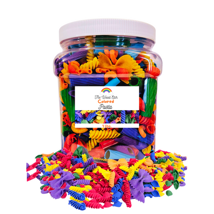 Sensory Learning Colored Pasta