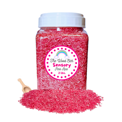 2 LB. Colored Sensory Rice