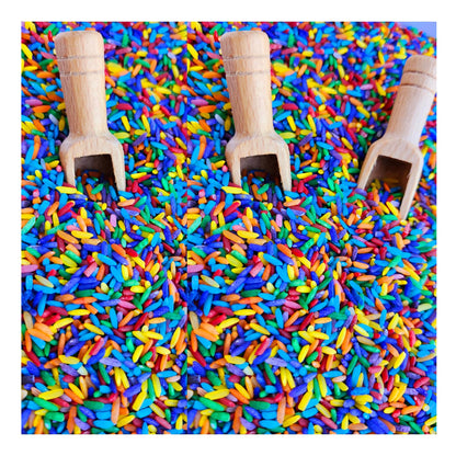 2 LB. Colored Sensory Rice
