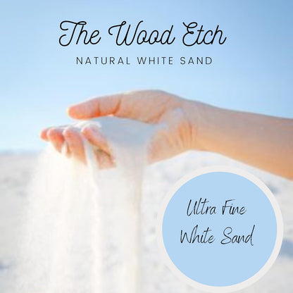 White Craft Sand for Arts, Crafts & Decorative Projects